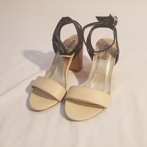 Monroe And Main Ankle Strap Sandals Brown‎ Taupe Si
